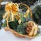 24PCS Gold Pull Bows, Large Christmas Pull Bows Shiny Gift Wrapping Bows for Christmas Holiday Wedding Gift Box Baskets Decoration